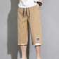 🧊 LIMITED-TIME 50% OFF! ✨ Men's Ice Silk Breathable Capri Shorts – Cool, Ultra-Light, 3/4 Lounge 🩳