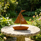 ⛵ LIMITED-TIME 50% OFF! ✨ Rustic Sailboat Metal Planter – Handcrafted Iron, Weather-Resistant, Unique Decor 🌿