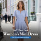 👗 LIMITED-TIME 50% OFF! ✨ Women's Short Sleeve Tiered Mini Dress – Flowy, Flirty, Perfect for Summer 🌞