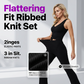 🧥 LIMITED-TIME 50% OFF! ✨ Women's Ribbed V-Neck Vest & Flare Pants Set – Stretchy, Adjustable, Ultra-Flattering Fit 🌿