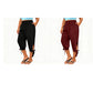 👖 LIMITED-TIME 50% OFF! ✨ Women's Elastic Waist Capri Pants – Breathable, Stretchy, Side Tie Detail 🌿