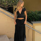 🎉 2026 Sale — Over 23,000 Sold! 💞 Elegant Lace V-Neck Top & Maxi Skirt Set