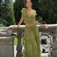 🎉 2026 Sale — Over 23,000 Sold! 💞 Elegant Lace V-Neck Top & Maxi Skirt Set