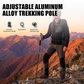 ⛰️ LIMITED-TIME 50% OFF! 🌲 Adjustable Trekking Pole – 6160 Aluminum Alloy, Shock-Absorbing, Lightweight 🥾