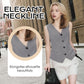 👔 LIMITED-TIME 50% OFF! ✨ Women's V-Neck Button Vest – Figure-Sculpting, Lightweight, Versatile 🍂