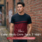 👕 LIMITED-TIME 50% OFF! ✨ Men's Color-Block Crew Neck T-Shirt – Bold Contrast, Soft Cotton, Everyday Edge 🔥