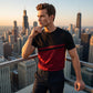 👕 LIMITED-TIME 50% OFF! ✨ Men's Color-Block Crew Neck T-Shirt – Bold Contrast, Soft Cotton, Everyday Edge 🔥