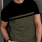 👕 LIMITED-TIME 50% OFF! ✨ Men's Color-Block Crew Neck T-Shirt – Bold Contrast, Soft Cotton, Everyday Edge 🔥