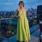 👗 LIMITED-TIME 50% OFF! ✨ Women's V-Neck Maxi Dress – Spaghetti Strap, Flowy, Pockets 🍃