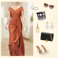 👗 LIMITED-TIME 50% OFF! ✨ Women's V Neck Backless Split Long Dress – Elegant, Sexy, 5 Colors 🥂