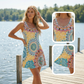 👗 LIMITED-TIME 50% OFF! ✨ Casual Sleeveless A-Line Summer Dress – Printed, Flowy, Lightweight ☀️