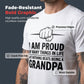 👕 LIMITED-TIME 50% OFF! ✨ Proud Grandpa Graphic T-Shirt – Heartfelt Message, Premium Blend 🧓