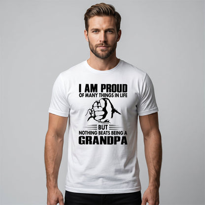 👕 LIMITED-TIME 50% OFF! ✨ Proud Grandpa Graphic T-Shirt – Heartfelt Message, Premium Blend 🧓