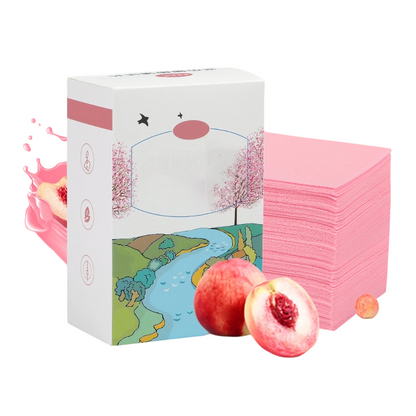 🧹 LIMITED-TIME 50% OFF! ✨ Peach Floor Cleaning Sheets – 60 Slices, Quick-Dissolve, Streak-Free 🍑