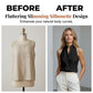 👕 LIMITED-TIME 50% OFF! ✨ Summer Sleeveless Stand Collar Top – V Neck, Breathable, 4 Colors ☀️