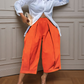 👖 LIMITED-TIME 50% OFF! ✨ Women's Pleated Wide-Leg Pants – Cropped, Elastic Waist, 7 Colors 🍁