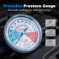 🔧 LIMITED-TIME 50% OFF! ✨ R134a AC Charging Hose with Gauge – 0-350 PSI, 13mm Coupler, Blue 🚗