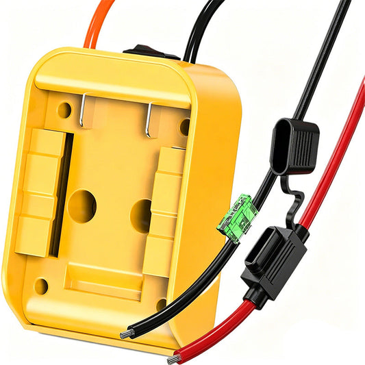 🔌 2026 Sale — Over 37,100 Sold!⚡ Power Wheels Adapter for DeWalt 18V/20V Battery with Switch & Fuse