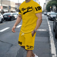 👕 LIMITED-TIME 50% OFF! ✨ Men's Graphic T-Shirt & Shorts Set – Streetwear, 3 Colors, S-2XL ☀️
