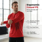 👕 LIMITED-TIME 50% OFF! ✨ Men's Long-Sleeve Graphic Tee – Ergonomic Fit, 5 Colors, S-5XL 🍂