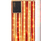 🏡 LIMITED-TIME 50% OFF! ✨ Rustic Patriotic Fabric Flag – 50x27 in, Handcrafted, Home Decor 🇺🇸