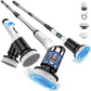 ✨ LIMITED-TIME 50% OFF! ✨ Cordless Electric Spin Scrubber – Power Cleaning, Multi-Attachment, Waterproof 🧹