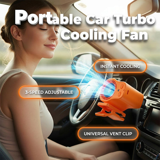 🌀 LIMITED-TIME 50% OFF! 🚗 Hands-Free Personal Cooling Fan – LED Display, 360° Rotation, Dual-Use, Silent 💨