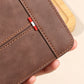 👛 LIMITED-TIME 50% OFF! ✨ Men's PU Leather Wallet – Zip-Around, 4 Colors, 11.5x9.5cm 🤵