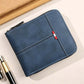 👛 LIMITED-TIME 50% OFF! ✨ Men's PU Leather Wallet – Zip-Around, 4 Colors, 11.5x9.5cm 🤵