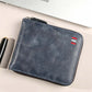 👛 LIMITED-TIME 50% OFF! ✨ Men's PU Leather Wallet – Zip-Around, 4 Colors, 11.5x9.5cm 🤵