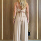 👗 LIMITED-TIME 50% OFF! ✨ Sleeveless Cutout Wide-Leg Jumpsuit with Adjustable Back Tie – Alluring, Flowy, Sophisticated 🌴