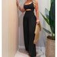 👗 LIMITED-TIME 50% OFF! ✨ Sleeveless Cutout Wide-Leg Jumpsuit with Adjustable Back Tie – Alluring, Flowy, Sophisticated 🌴