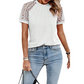 👕 LIMITED-TIME 50% OFF! ✨ Women's Patchwork Crewneck Top – Cut-Out Details, Soft & Versatile 🍁