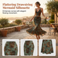 🌺 LIMITED-TIME 50% OFF! 🌴 Bohemian Floral Print Halter Top & Maxi Skirt Co-ord Set – Adjustable Halter, Mermaid Hem, Resort Chic ✨