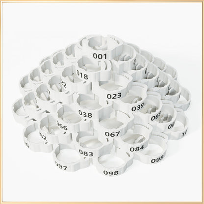 🐓 LIMITED-TIME 50% OFF! ✨ Adjustable Poultry Leg Bands – Snap-On, Pre-Numbered, 6 Sizes 🎯