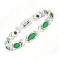 ✨ LIMITED-TIME 50% OFF! ✨ Magnetic Cross & Cat's Eye Bracelet – Elegant, Adjustable, Rose Gold 💚