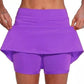 👚 LIMITED-TIME 50% OFF! ✨ Anti-Chafing Active Skort – Breathable, Side Pockets, Opaque Lining 🏃‍♀️