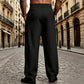 👔 LIMITED-TIME 50% OFF! ✨ Men's Modern Wide-Leg Pants – Drawstring, Relaxed, Sharp Crease 🎩