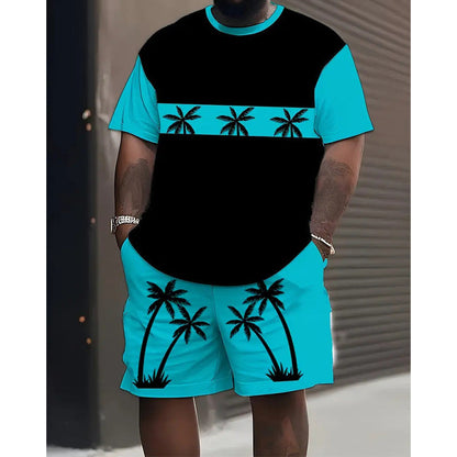 🏖️ LIMITED-TIME 50% OFF! ✨ Men's Summer Print Set – Vibrant, Comfortable, Casual 🌴