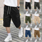 🩳 LIMITED-TIME 50% OFF! ✨ Men's Cargo Shorts – Drawstring, Multi-Pocket, Lightweight 🏃‍♂️