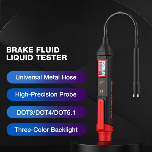 🔧 LIMITED-TIME 50% OFF! ✨ Brake Fluid Tester – High-Precision, Multi-Fluid, Color Alert 🚗