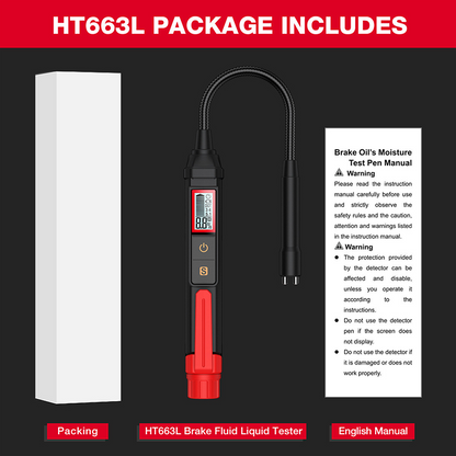 🔧 LIMITED-TIME 50% OFF! ✨ Brake Fluid Tester – High-Precision, Multi-Fluid, Color Alert 🚗