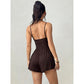👒 LIMITED-TIME 50% OFF! ✨ Women's Spaghetti Strap Romper – Flowy, Low Back, Casual 🌞