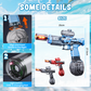 🔫 LIMITED-TIME 50% OFF! ✨ Electric High Pressure Water Gun – Light-Up, Rechargeable, Powerful 🔦