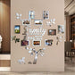 🌳 LIMITED-TIME 50% OFF! ✨ 3D Family Tree Photo Frame Wall Sticker – Modern, Glossy, Self-Adhesive 🏡