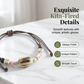 🌿 LIMITED-TIME 50% OFF! ✨ Adjustable Ceramic Beaded Bracelet – Ethnic, Boho, Sliding Knot 🔮