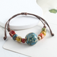 🌿 LIMITED-TIME 50% OFF! ✨ Adjustable Ceramic Beaded Bracelet – Ethnic, Boho, Sliding Knot 🔮