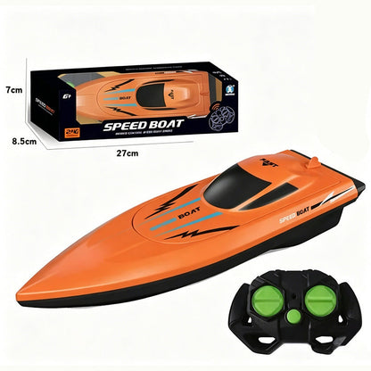 🚤 LIMITED-TIME 50% OFF! ⚡ Dual-Motor RC Boat – 2.4GHz, Waterproof, High Speed 🌊