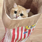 🍿 LIMITED-TIME 50% OFF! ✨ Popcorn Paper Bag Cat Tunnel – Crinkly, Giant, Fun for Cats 🐾