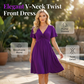 👗 LIMITED-TIME 50% OFF! ✨ V-Neck Twist Front Dress – Pockets, Flowy, Versatile ✨